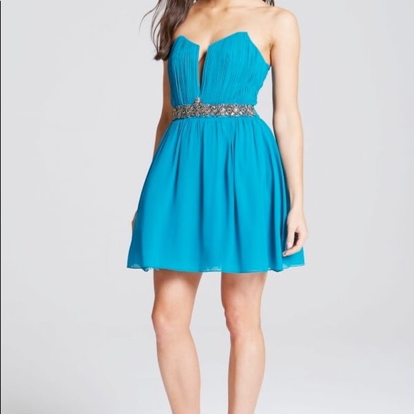 ASOS - NEW Little Mistress Jewel Waist Mini Dress - Picture 5 of 6